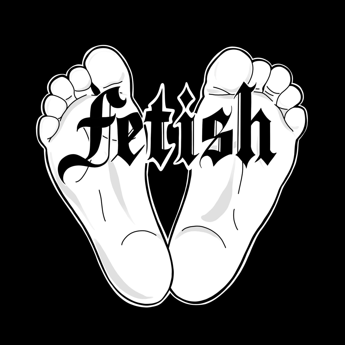 Foot Fetish, Art Print